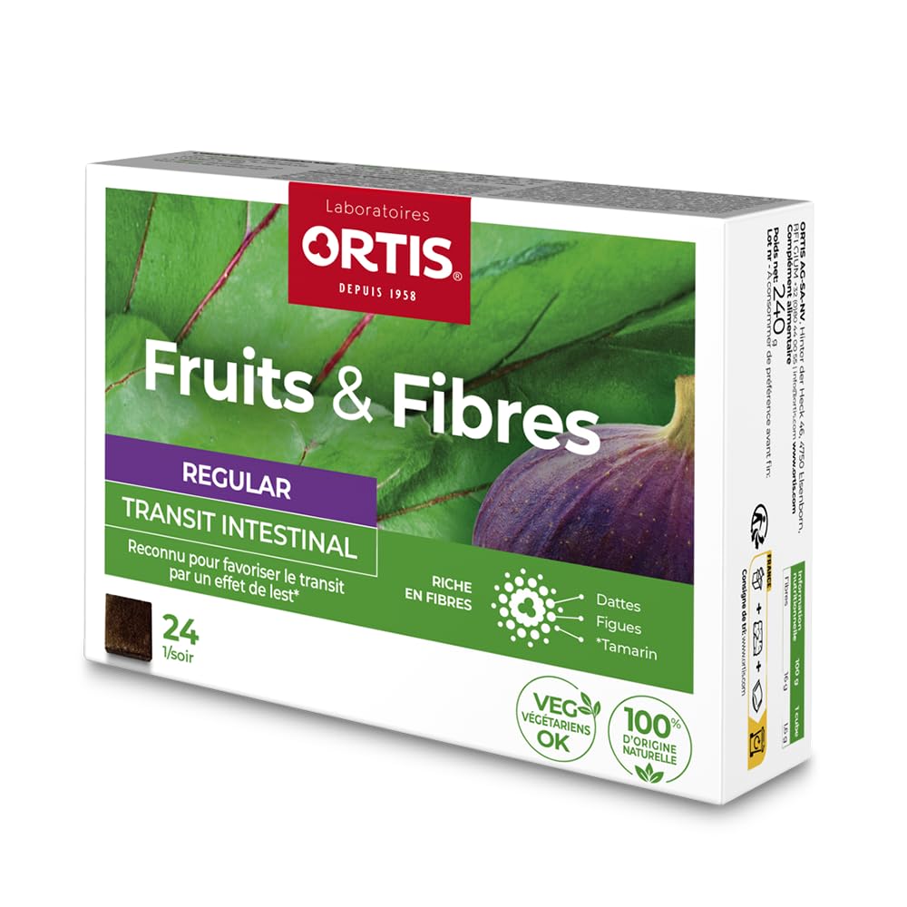 Ortis Fruits & Fibres Regular 24 Cubes