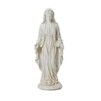 LuxenHome Virgin Mary Statue Outdoor, 29.5'' Large Outdoor Garden Statues