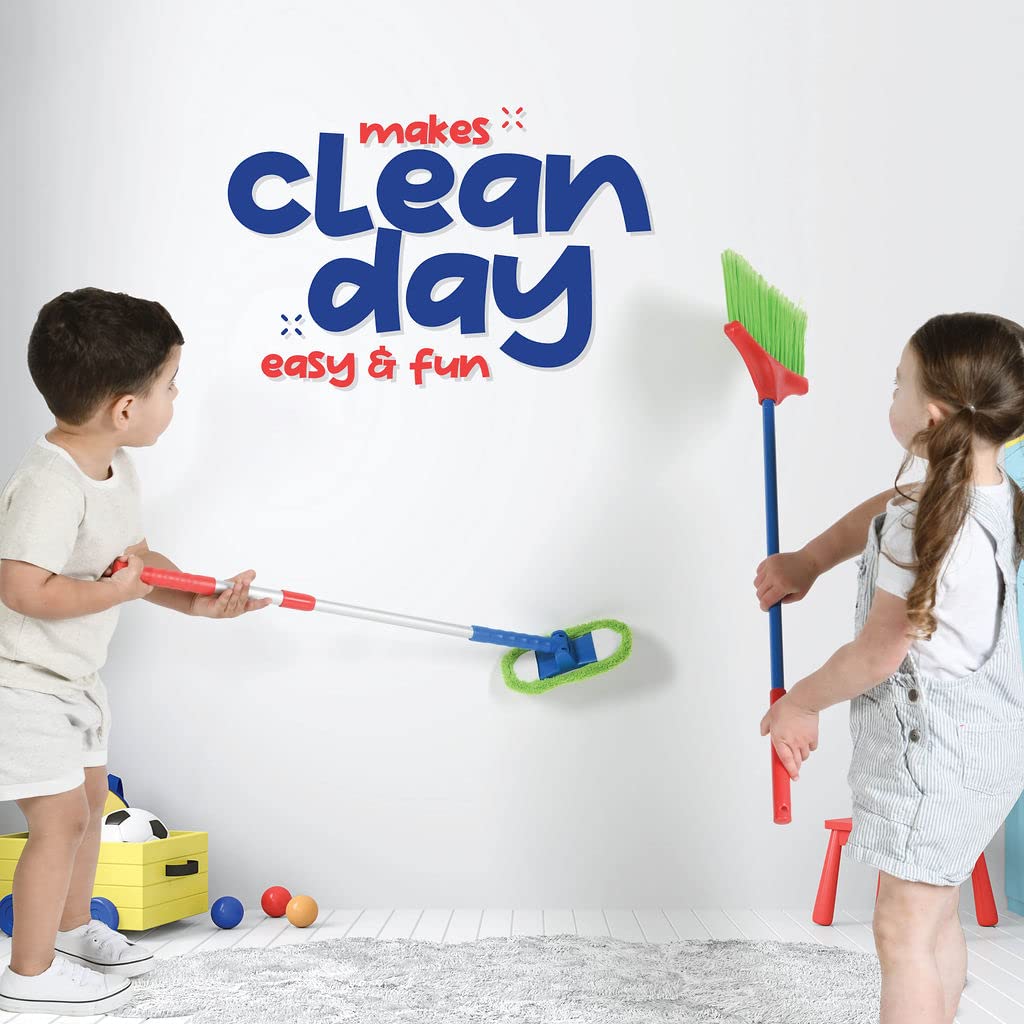 Play22 Kids Cleaning Set 4 Piece – Toy Cleaning Set for Girls & Boys