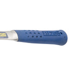 ESTWING Hammer - 12 oz USA Made Straight Rip Claw Hammer with Smooth Face & Shock Reduction Grip - E3-12S