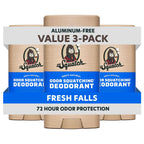 Dr. Squatch Natural Men’s Deodorant, Aluminum Free Deodorant Men (3-Pack)