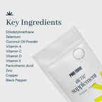 Pore Favor Skin Support Supplement with DIM, Zinc, Vitamins A C D E and Selenium – Wellness Formula for Men and Women – Helps Maintain Balanced-Skin and Overall Complexion – Once-Daily Capsules