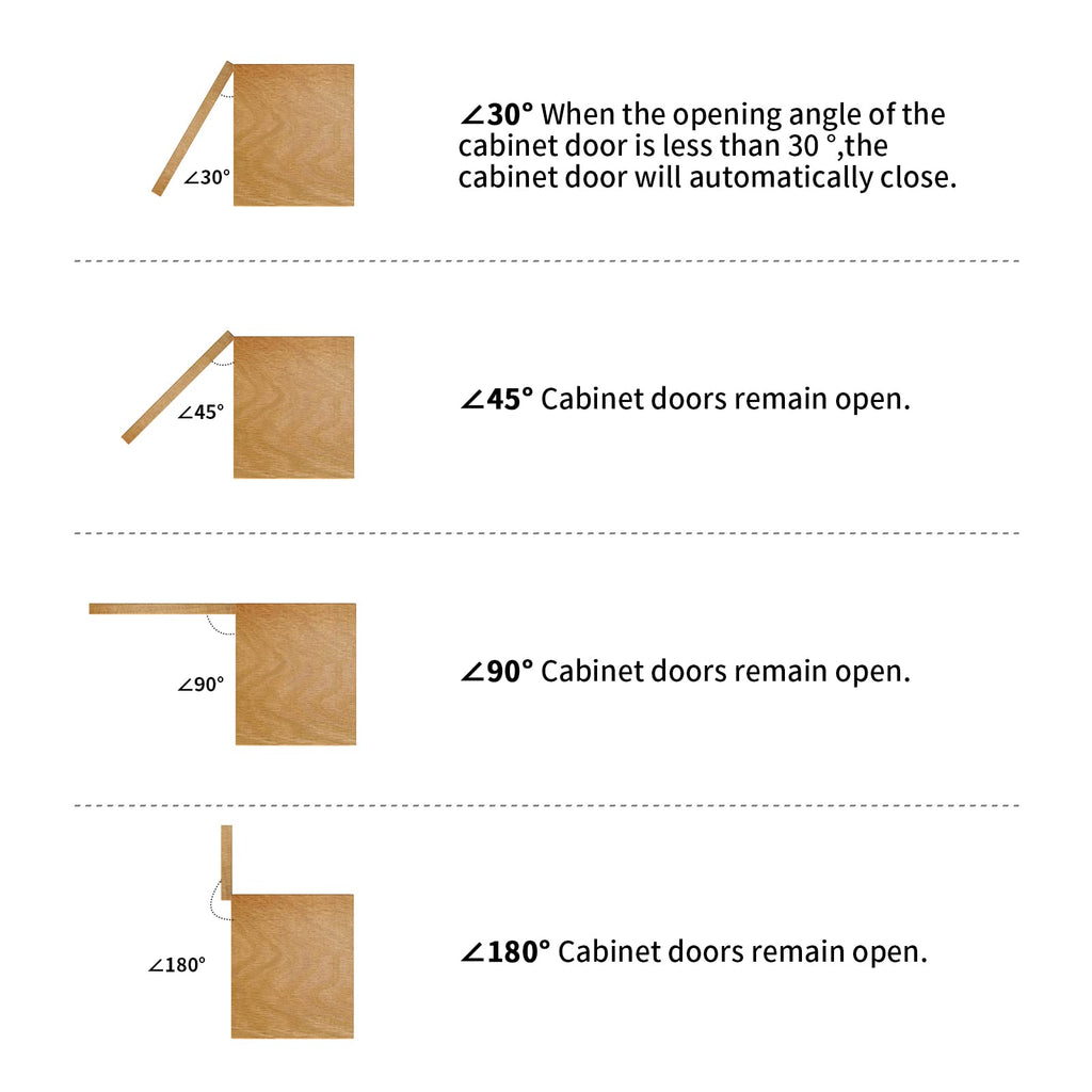 Chibery 3/8 Inch Inset Cabinet Hinges, 10 Pack Self Closing Flush Face Mount Hinges with Door Bumper, Variable Decorative Hardware for Bathroom, Furniture, Kitchen Cabinet Doors, Brushed Nickel