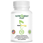Gout and You NutriGout Plus - Uric Acid Support Premium Formula - 60 Vegetarian Capsules - 750 mg per Capsule