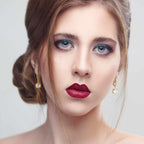 Cossa Dangle Earrings for Women Gold Earrings for Women