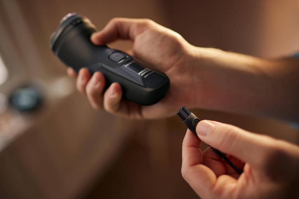Philips Norelco 2400 Series Electric Shaver, Deep Black