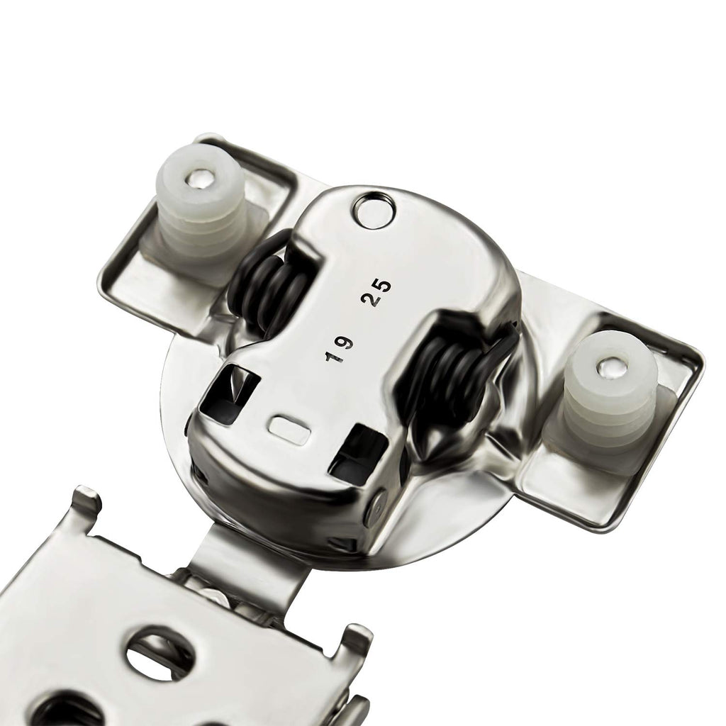 Ravinte 1/2 Inch Overlay Soft Close Hinge Kitchen Cabinet Hinges 50 Pack