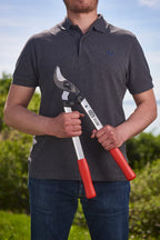 FELCO F211-50 Swiss Made Loppers for Gardening – 20" Lightweight Precision Loppers for Tree Trimming | Tree Branch Cutters | Tree Trimmer Tool with Curved Bypass Blade | I-Beam Handles | Landscape