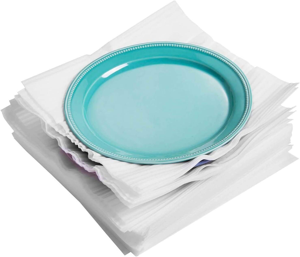 100 Cushion Foam Pouches & Sheets, Moving Foam Wrap Pouches, Protect mug, Cup, Glasses, China, and Dishes, Packing supplies, Packing Cushioning Supplies for Moving