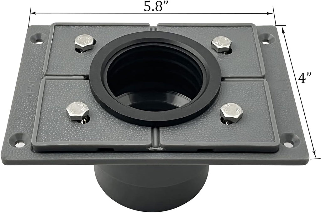 Neodrain 48-Inch Linear Shower Drain with Tile Insert Grate, Professional Brushed 304 Stainless Steel Rectangle Shower Floor Drain Manufacturer, Floor Shower Drain with Shower Drain Base