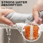 GLOCALL Multipurpose Wire Dishwashing Rags for Wet and Dry, 2024 New Non-Scratch Wire Dishcloth Scrubbing Wire Dishwashing Rag, Reusable Metal Wire Dishwashing Cloth for Home Kitchen Cooktop (10)