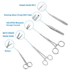 Spectabilis Suture Practice Kit,Silicone Suturing Pad with Wound Closure Trainer for Nursing,Vet and Medical School Training,Education Only.