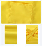 EVGVAT Kids Art Smock Long Sleeve with Pocket Child Chef Bib Apron for Kitchen Cooking Painting (Black, Large(8-12years))