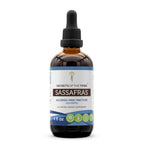 Secrets of the Tribe Sassafras Tincture Alcohol-Free Extract, Sassafras (Sassafras albidum) Dried Root Bark 4 oz