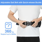 Gait Belt, Gait Belts for Seniors, Gate Belts Medical for Elderly, Gait Belt with 7 Handles, Patient Transfer Belt Quick Release Buckle, Medical Lift Strap Nursing Safety Belt for Physical Therapy