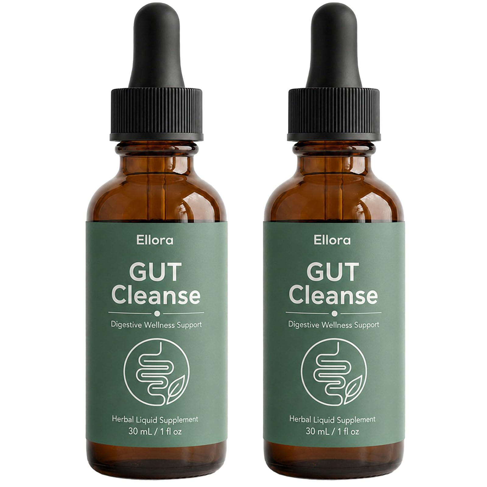 Boaccy Ellora Gut Cleanse Drops, Gentle Gut & Colon Wellness Support, 30 Servings