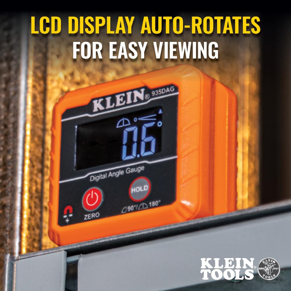 Klein Tools 935DAG Digital Electronic Level and Angle Gauge