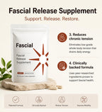 Fascial Release Supplement, Premium HA, Connective Support, 120 Capsules