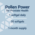 Life Extension Triple Strength ProstaPollen™, Prostate Health, Prostate Function, Flower Pollen Extract, Gluten Free, 30 softgels