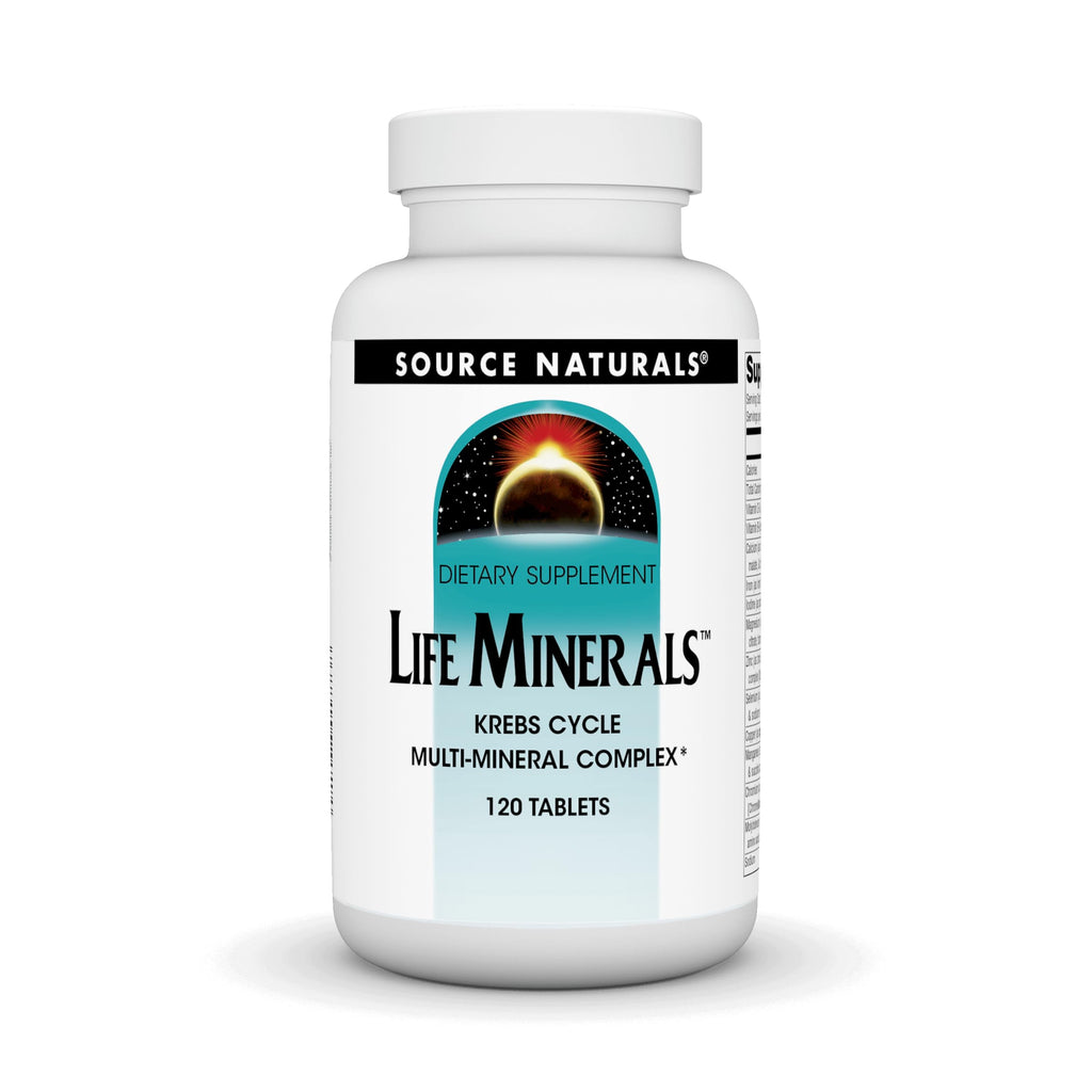 Source Naturals Life Minerals - 120 Tablets