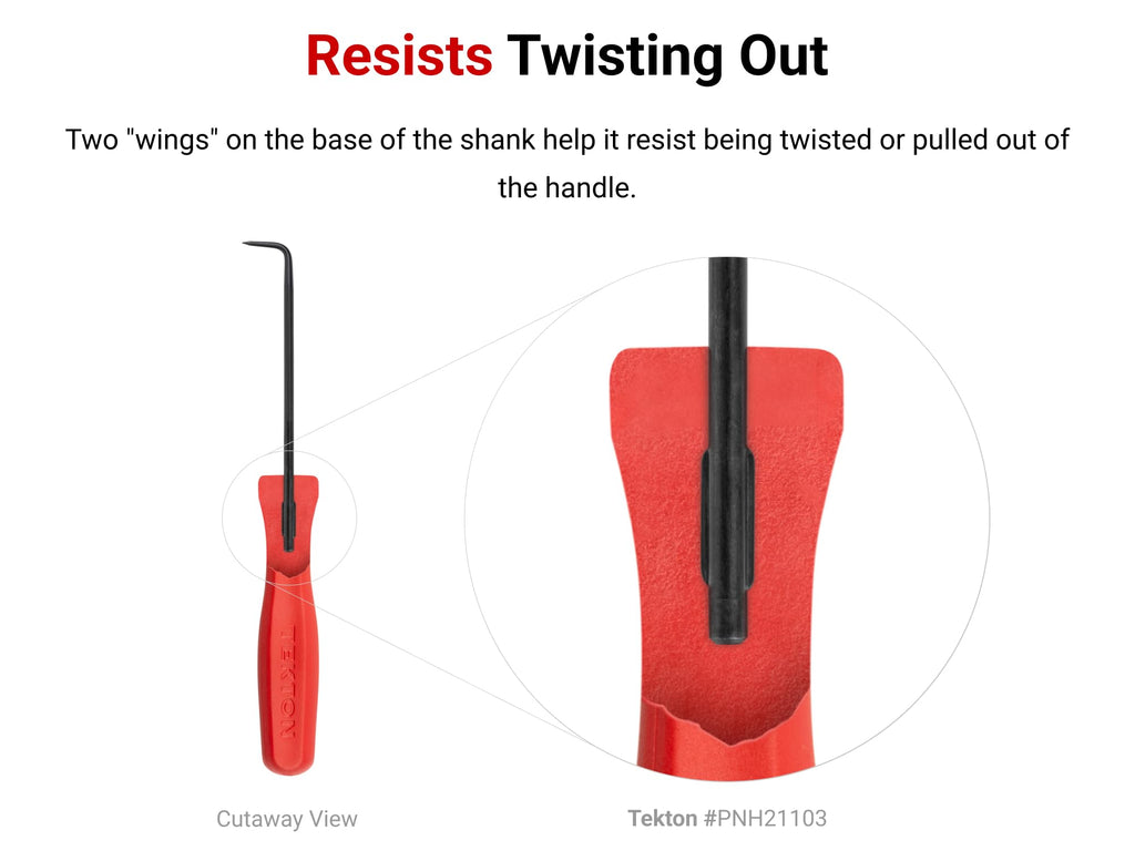 TEKTON Pointed Pick and Hook Set (5-Piece) | PNH90102 | Made in USA