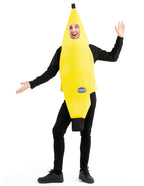 Spooktacular Creations Appealing Banana Costume Adult, Halloween Banana Outfit Suit for Men Halloween Dress Up Parties and Roleplay Cosplay (Medium)