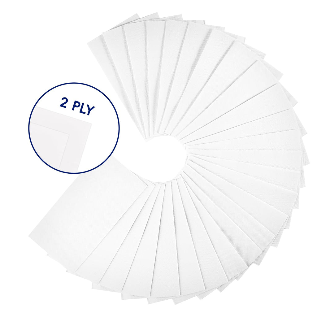 JOLLY CHEF 600 Pack Bathroom Paper Napkins Disposable Guests Hand Towels