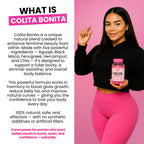 Colita Bonita – Aguaje, Black Maca & Fenugreek Pills – Natural Booty Growth & Hip Shaping Supplement – Supports Curves, Hormonal Balance & Waist Definition – 60 Capsules (30-Day Supply)