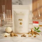 Magnali Fuel | Longevity Daily Blend, Wellness Powder with Collagen Peptides, Lion’s Mane, Inulin, Probiotics, B Vitamins, Vitamin C, Zinc, Magnesium & Biotin for Energy, Focus, Skin & Gut Support