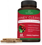 Premium Kidney Cleanse Supplement – Powerful Kidney Support Formula With Cranberry and Astragalus- Helps Support Healthy Kidneys & Urinary Tract Support - Kidney Cleanse Detox & Repair – 60 Capsules