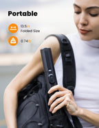 ANXRE 71" Phone Tripod with 1/4" Camera Mount, NT79 Extendable Selfie Stick