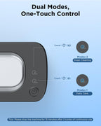 Ultrasonic Jewelry Cleaner Machine: 48KHz Ultra Sonic Cleaner for Jewelry,Eyeglass,Rings,Watch Band,Dentures,with Dual Cleaning Modes,350ML 304 Stainless Steel Tank,Gift for Wife,Mom,Daughter