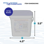 Swim Check Fix Phosphate Remover Tablets – 10 Count | Time-Release Tabs for Pool Phosphate Removal | Clear Water Solution for Saltwater & Freshwater Pools | Easy Skimmer Application, No Cloudiness