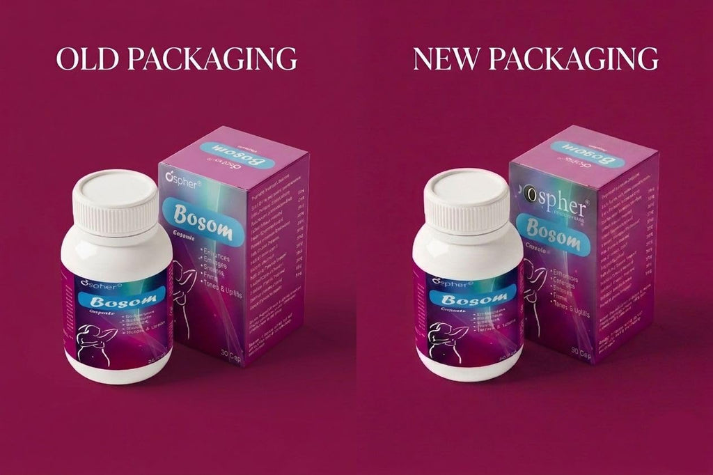Bosom* Breast Enhancement Capsule | Butt Growwth & Breast Enhancement Capsules for Slim Waist, Bigger Butt & Bigger Breast | All-in-1 Capsule for Fast Booty & Breast Growth | 30 Count