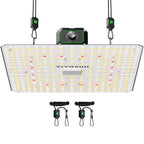 VIVOSUN LumaLight 100W LED Grow Light, Full Spectrum Plant Light