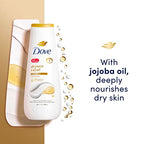Dove Body Wash Dryness Relief Jojoba Oil 4 Count for Renewed, Healthy-Looking Skin Gentle Skin Cleanser with 24hr Renewing MicroMoisture 20 oz