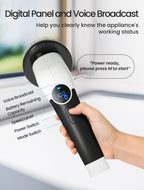 Keimi Electric Spin Scrubber, 2025 New Cordless Shower Cleaning Brush with 8 Replaceable Brush Heads, 3 Adjustable Speeds, and Adjustable Extension Handle for Bathroom Floor Tile