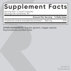 Sports Research® Extra Strength Choline 800 mg - Essential Nutrient Featuring VitaCholine® for Focus Support - Vegan Certified · Non-GMO · Gluten Free - 60 Liquid Capsules