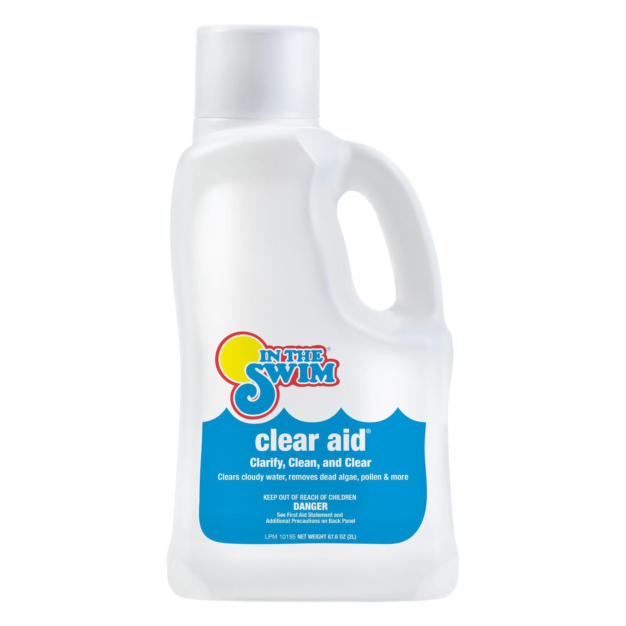 In The Swim - Clear Aid Pool Water Clarifier - Simplifies Pool Maintenance & Restores Clarity - 2 Liter