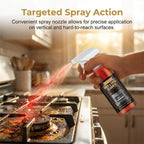 Mucpad Kitchen Heavy Oil Cleaner Spray,Clean Spray Cleaner for Ovens,Countertops,Stovetop,100Ml All Purpose Kitchens Heavy Oil Cleaning Agent (1PC)
