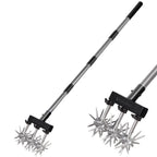 Walensee Rotary Cultivator, Hand Tiller for Soil Mixing or Reseeding