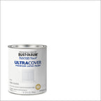 Rust-Oleum 1993502 Painter's Touch Ultra Cover Multi-Purpose Brush-On Paint, 1 Quart, Semi-Gloss White