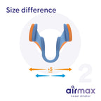 Air Max Nasal Dilators Trial Pack - Anti Snoring Devices - 76% More Airflow for Better Breathing & Against Nasal Congestion - Guaranteed Fit (1x Small & 1x Medium) - Reusable