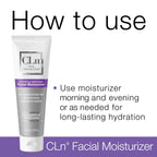 CLn® Facial Moisturizer - Soothes & Calms Skin, Helps Reduce Appearance of Redness, Locks in Moisture without Clogging Pores, Dermatologist & Clinically Tested, 3.4 oz.