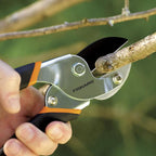 Fiskars Power-Lever Anvil Pruning Shears, 5/8" Cut Capacity Garden Clippers