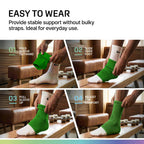Modvel Ankle Brace for Women & Men - Compression Ankle Sleeve & Foot Brace, Right Left Ankle Support for Sprained Ankle, Achilles Tendonitis, Plantar Fasciitis Relief, Running Basketball Soccer