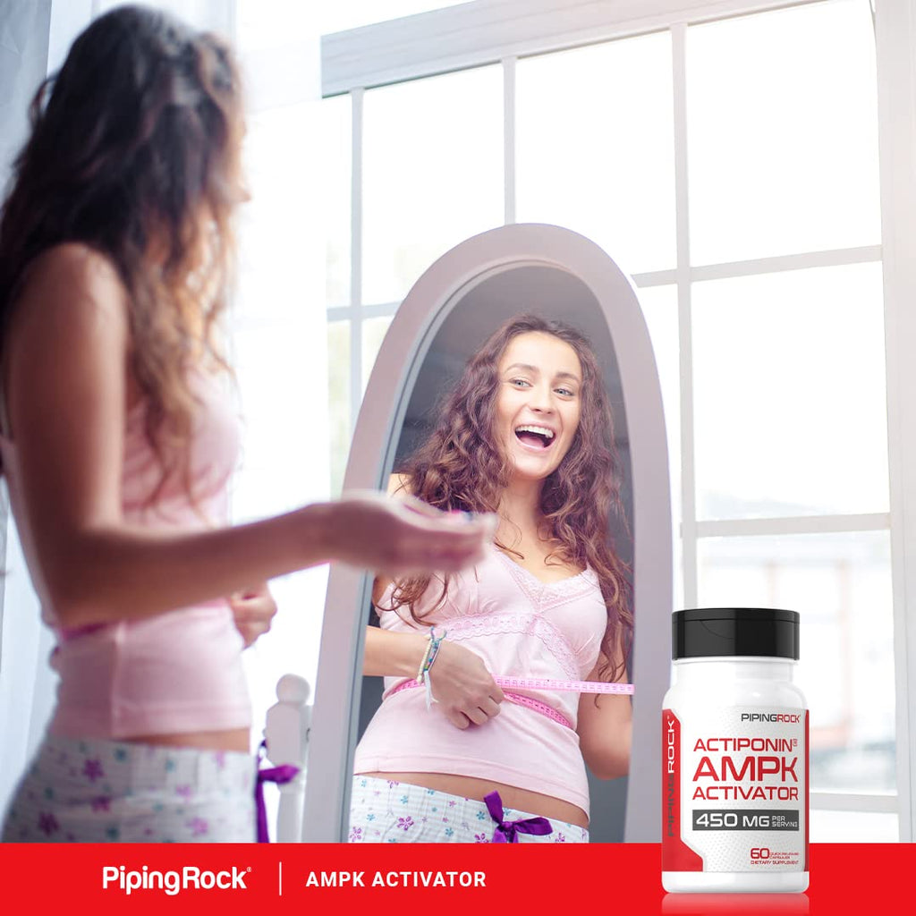 Piping Rock AMPK Metabolic Activator Supplement | 450 mg | 60 Capsules