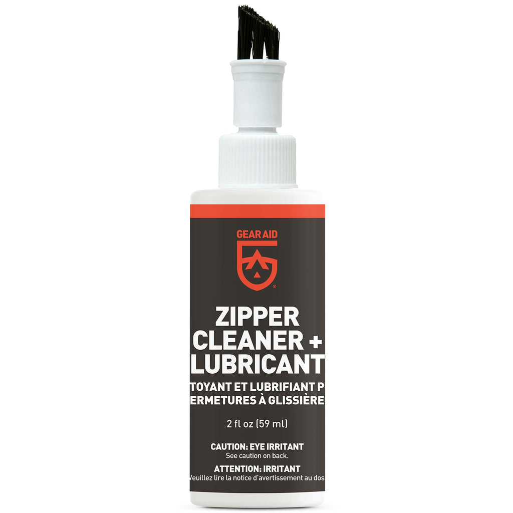 GEAR AID Zipper Cleaner and Lubricant for Wetsuits, Tents and Bags, 2 fl oz, 2 Pack