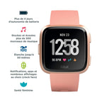 Fitbit Versa Health & Fitness Smartwatch with Heart Rate, Music & Swim Tracking, Peach
