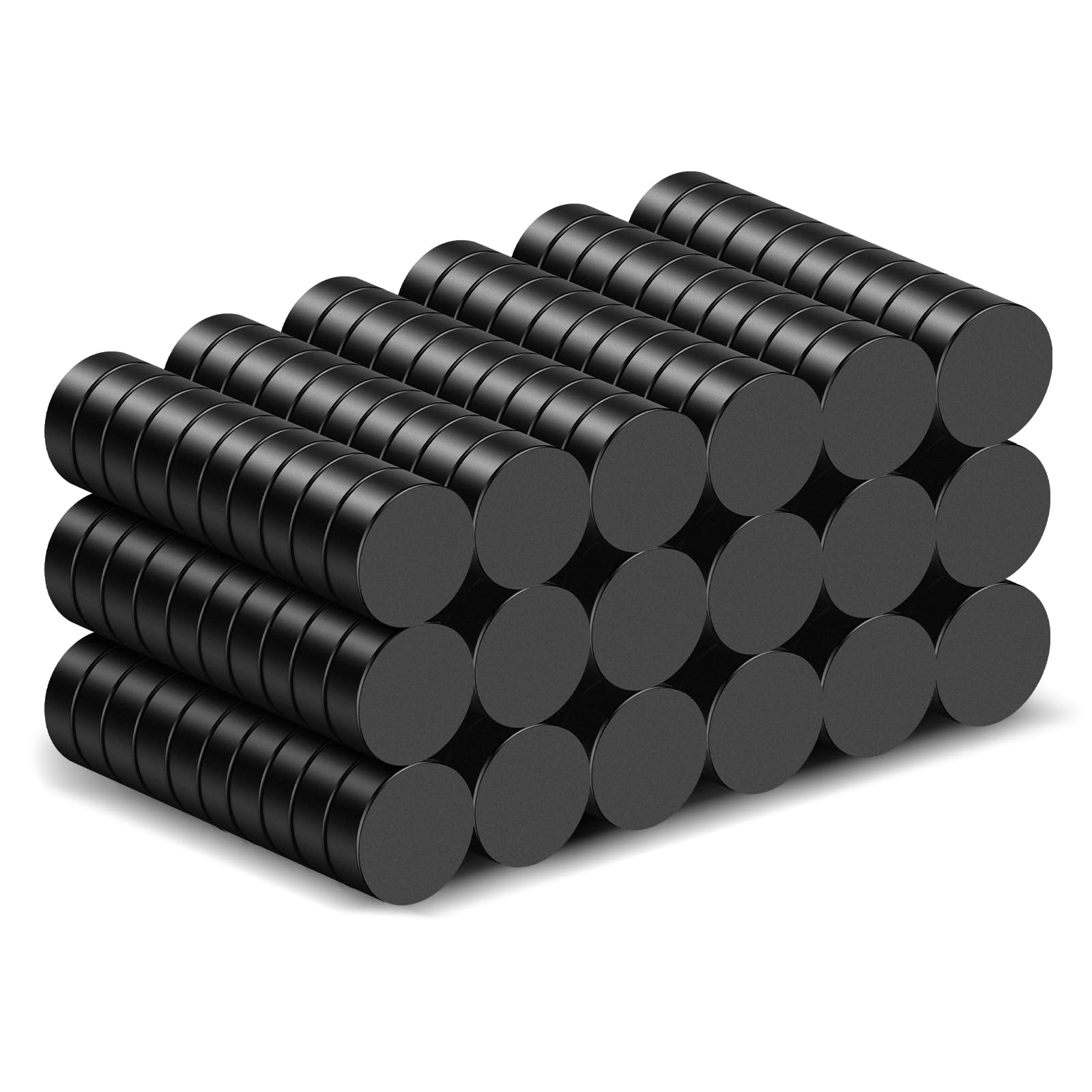 TRYMAG Small Neodymium Magnets, 280Pcs Black